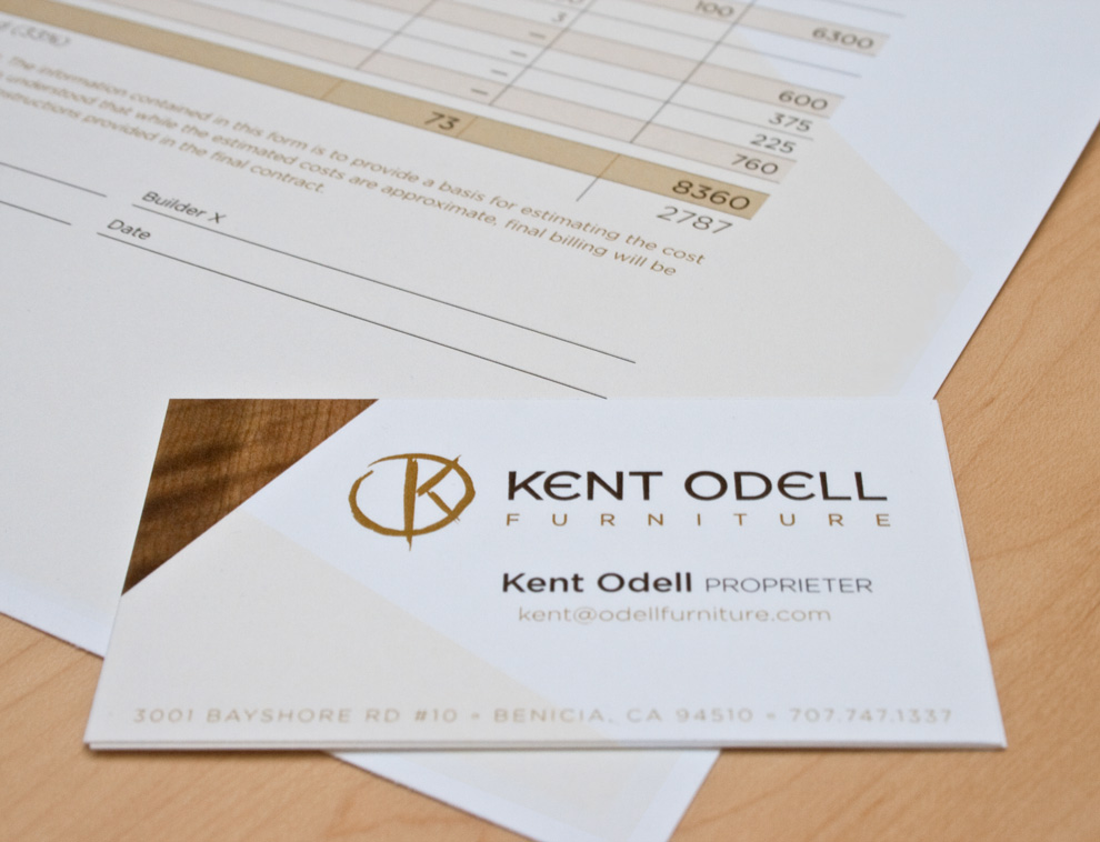 Kent Odell Business Card