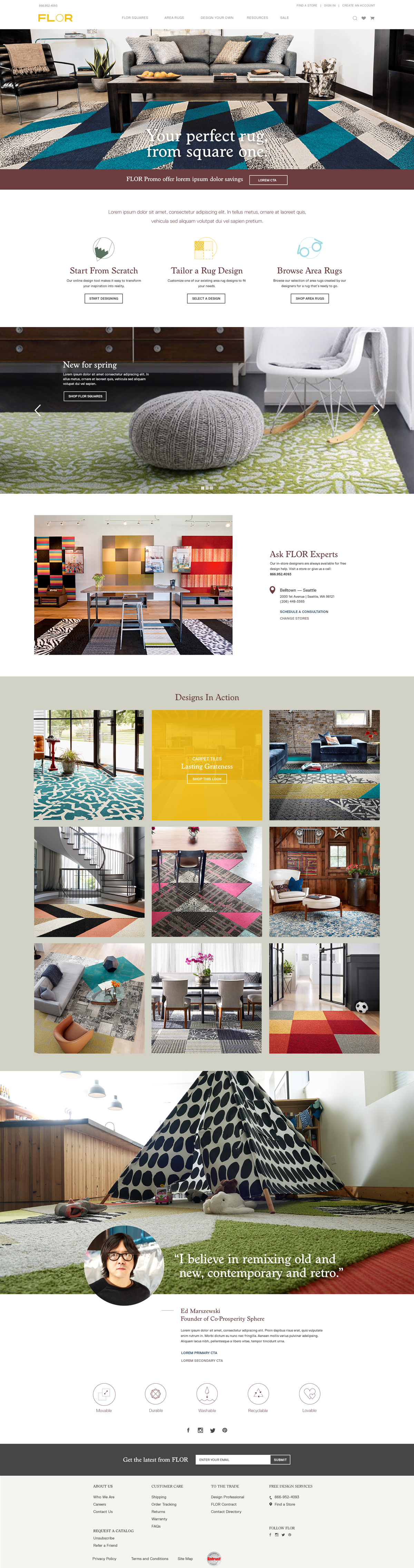 FLOR Homepage