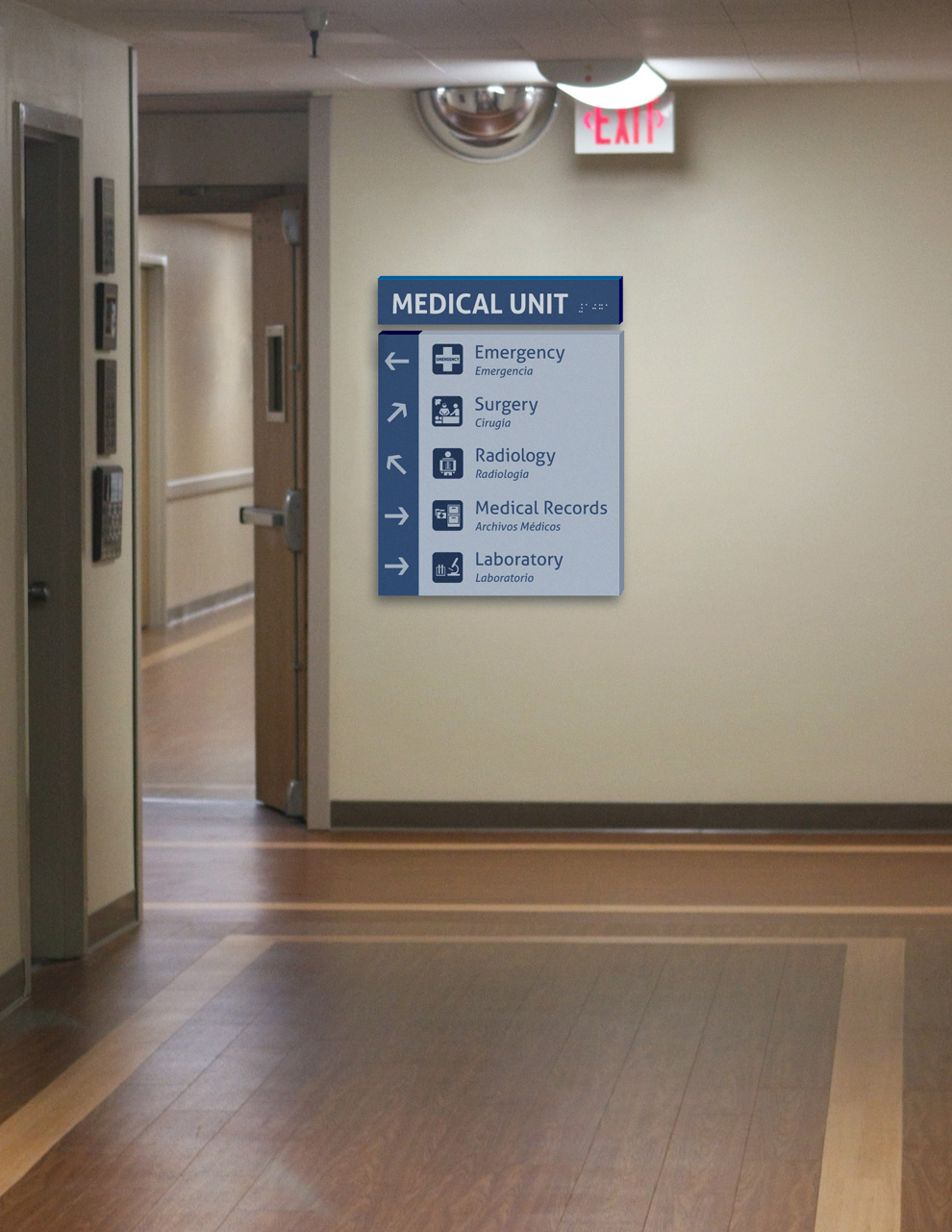 French Hospital Wayfinding