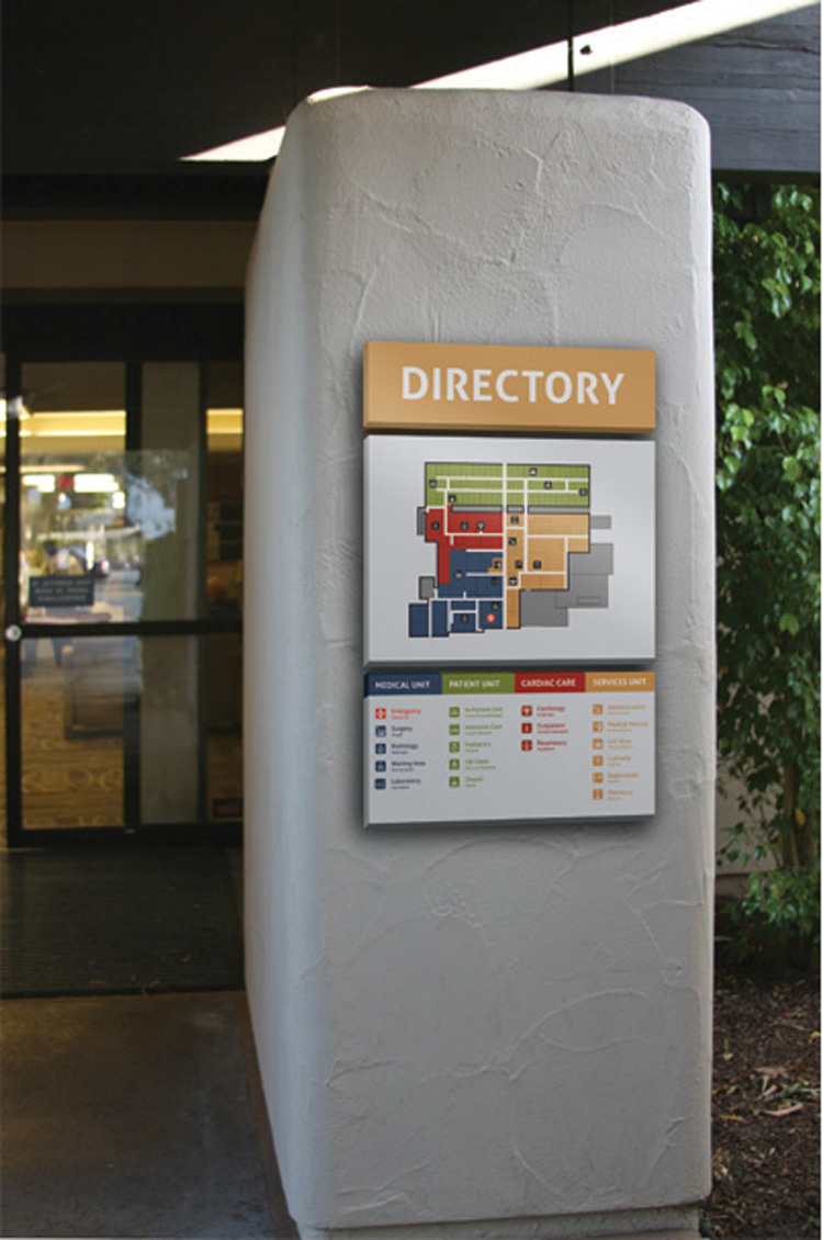 French Hospital Map