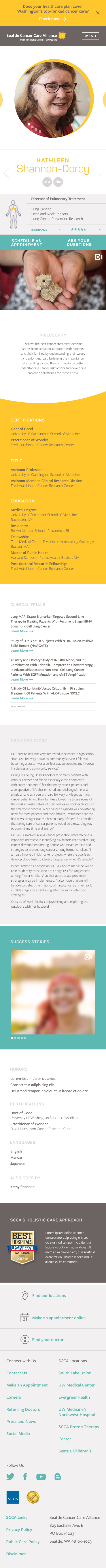 SCCA Doc Profile A