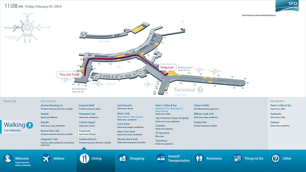 Signage Interface