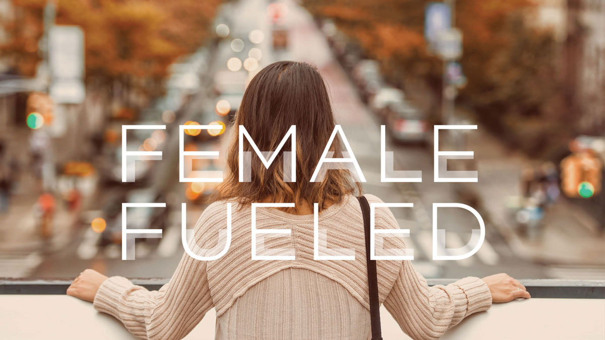 Uber Female Fueled Graphic